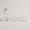 Image of Set x 4 vasos de whisky y botellón de vidrio