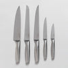 Image of Set por 5 cuchillos con taco imantado grey de acero inoxidable
