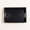 Image of BANDEJA RECTANGULAR VINH NEGRO 45,5X31,5 CM