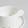 Image of TAZA Y PLATO CAPRI 200 ML