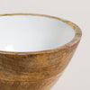 Image of Bowl de madera esmaltada saha