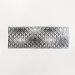 Camino pvc geometric negro 90x33