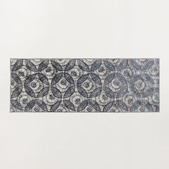 Camino pvc nature negro 95x33