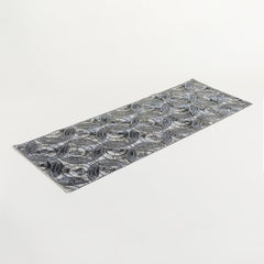 Camino pvc nature negro 95x33