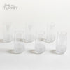 Image of Set x 6 vasos altos mersin fondo esmerilado 470 ml