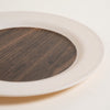 Image of Plato de postre fibra de bamboo prunus - 20 cm