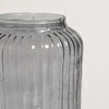Image of JARRON DE VIDRIO RAYAS COBALTO 14,5X30 CM - 3000 ML