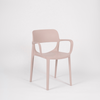 Image of Silla Smile de plástico apilable, con apoya brazos