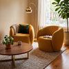 Image of Sillón tapizado en pana Linea Luna.