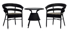 SET PARA BALCÓN NEGRO