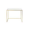 Image of Mesa auxiliar Nest Cuadrada - Dorado