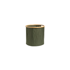 CESTO ORGANIZADOR VERDE BAMBOO REDONDO 37X36CM
