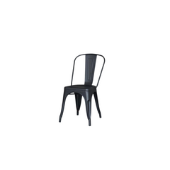 Silla Tolix metálica - Negro