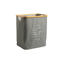 Cesto laundry rules cuadrado gris
