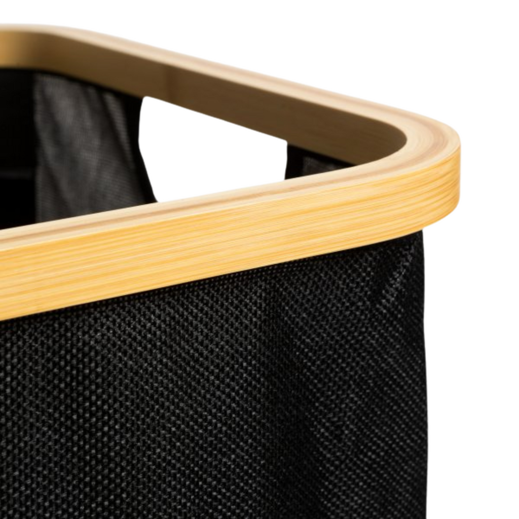 Cesto laundry rules cuadrado negro
