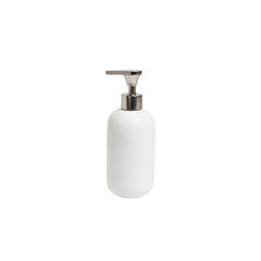 Dispenser granito gota 20 cm - blanco