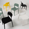 Image of Silla Smile de plástico apilable.