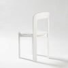 Image of Silla linea Rey de madera maciza de caucho