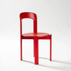 Image of Silla linea Rey de madera maciza de caucho