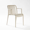 Image of Silla linea tube de plástico con apoya brazos