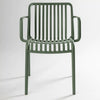 Image of Silla linea tube de plástico con apoya brazos