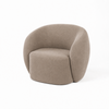 Image of Sillón tapizado en pana Linea Luna.