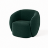 Image of Sillón tapizado en pana Linea Luna.