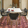 Image of Mesa Camelia Tapa Blanca y Patas de Madera Natural. Medidas Varias