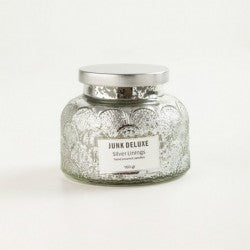 Vela sin aroma en Pot de Vidrio Galvanizado. Modelos Varios