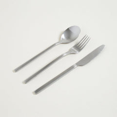 SET X 3 UTENSILIOS DE MESA AMSTERDAM PLATA 20CM