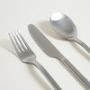 Image of SET X 3 UTENSILIOS DE MESA AMSTERDAM PLATA 20CM