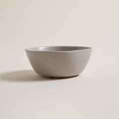 BOWL MONASTIR GRIS BORDE NATURAL 15 CM