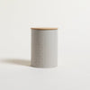 Image of LATA REDONDA TAPA BAMBOO GREY COFFEE 11,5X15,5 CM