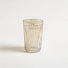 Image of Set x 6 vasos altos de vidrio color champagne linea Cardiff