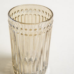 Set x 6 vasos altos de vidrio color champagne linea Cardiff