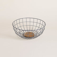 Canasto organizador Linea Biarritz Grey