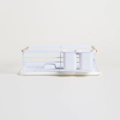 Escurridor de platos con porta utensilios