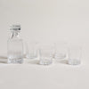 Image of Set x 4 vasos de whisky y botellón de vidrio