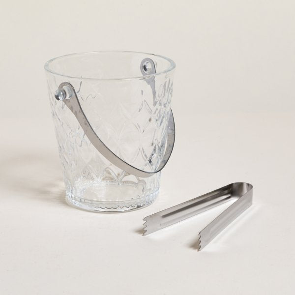 Hielera con pinza de acero barf 13X12 CM