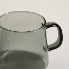 Set x 2 mugs net grey borosilicato 350 ml