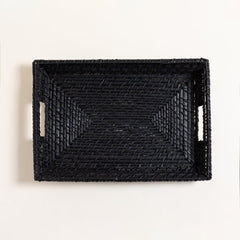 BANDEJA RECTANGULAR VINH NEGRO 45,5X31,5 CM