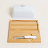 Image of Mantequera con base de bamboo