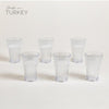 Image of Vaso de acrílico linea galata transparente