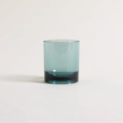 Vaso bajo de acrílico taipei petróleo 380 ml
