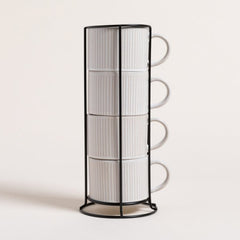 Set x 4 tazas grated en rack 285 ml