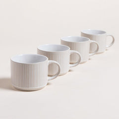 Set x 4 tazas grated en rack 285 ml