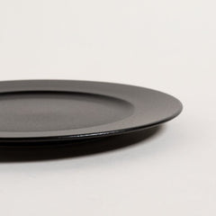 Plato de postre fine plus black