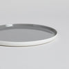Image of Plato de postre linea capri grey - 21 cm