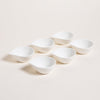 Image of SET X 6 COPETINEROS DE PORCELANA GOTA 9,5X4,5 CM