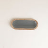 Image of Bandeja de madera esmaltada saha - gris